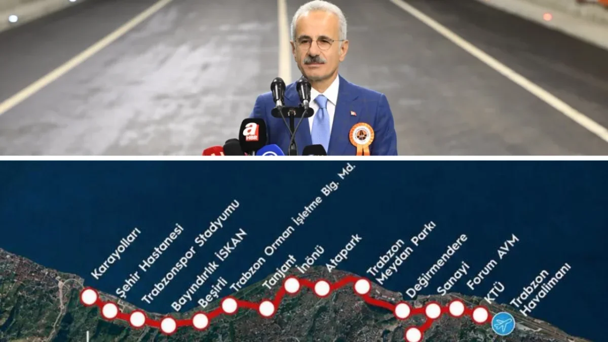 Trabzon Raylı Sistem Hattı için tarih belli oldu