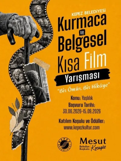 Kepez’den “Yaşlılık” temalı ödüllü kısa film ve belgesel yarışması