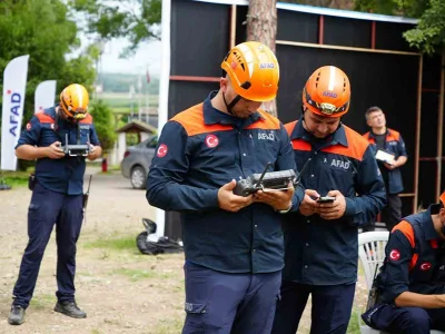 Samsun’da AFAD’ın İHA Destekli Arama-Kurtarma Yarışması Başladı