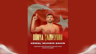 Ankara’dan dünya şampiyonluğuna: Kemal Muhsin Şahin zirveye çıktı