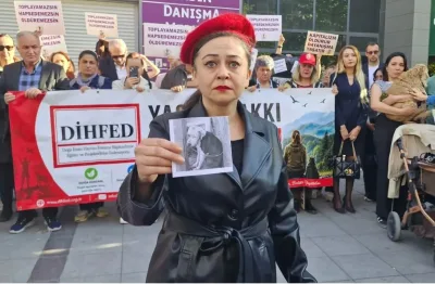 Ankara'da  Dünya Hayvanları Koruma Günü basın açıklaması